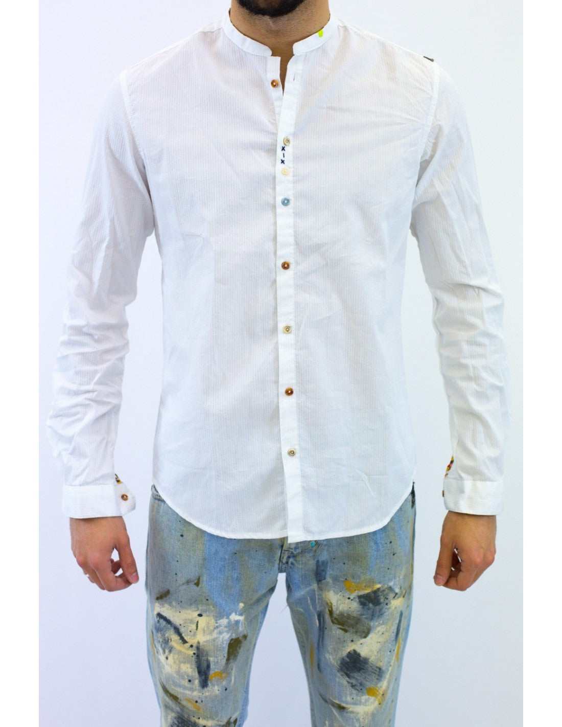 Camicia collo coreana Loft1