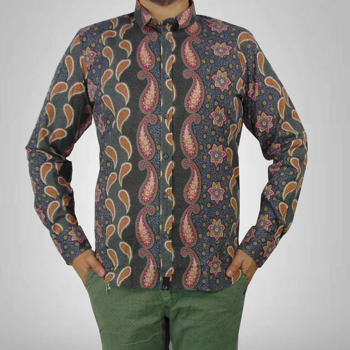 Camicia uomo a fantasia Loft
