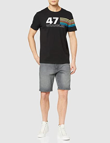 Wrangler SS Rainbow Tee T-Shirt Uomo