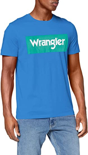 Wrangler SS Logo Tee T-Shirt Uomo