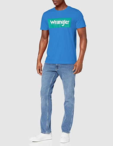 Wrangler SS Logo Tee T-Shirt Uomo