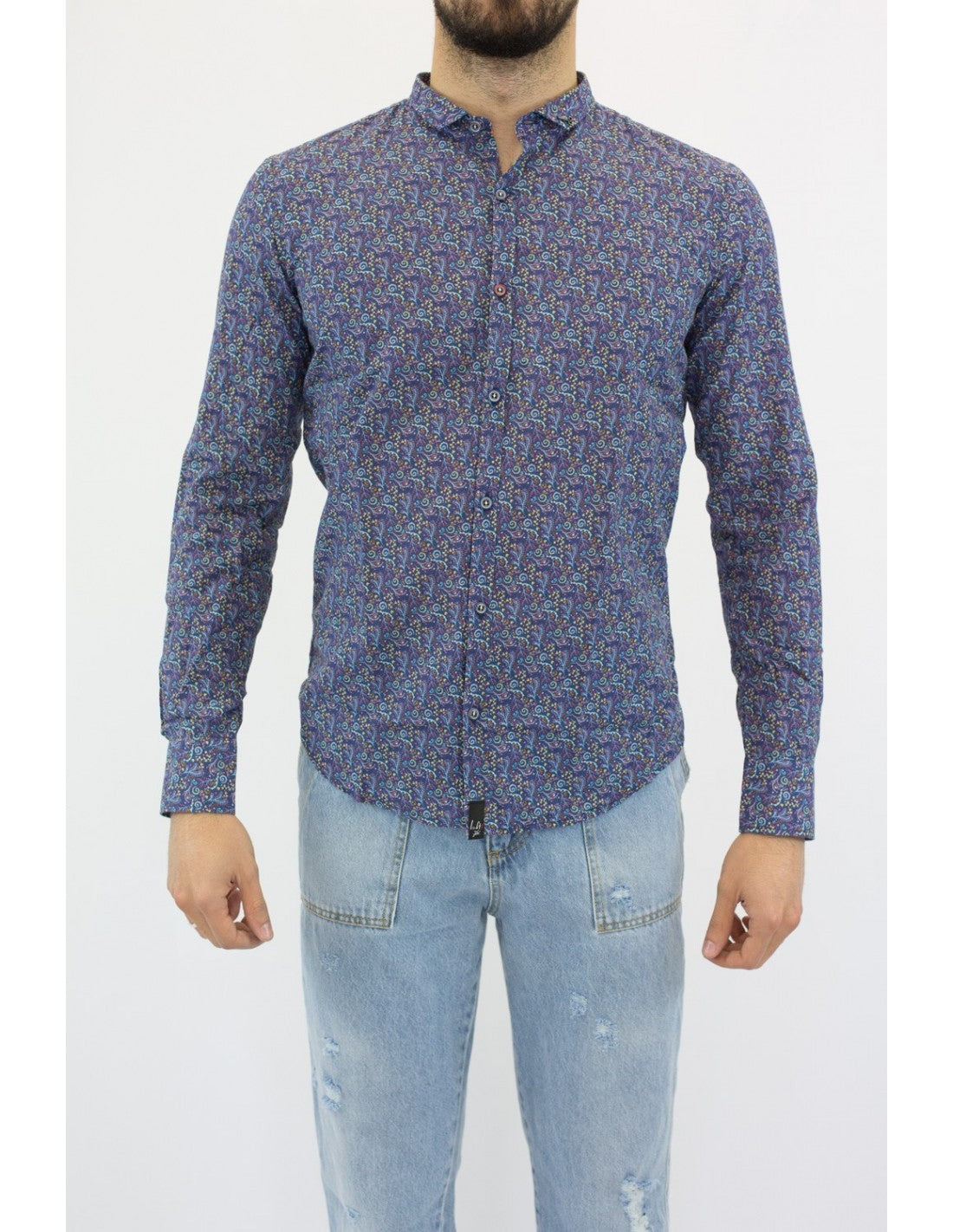 Camicia Microfantasia Loft1