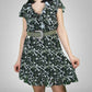 Abitino militare con volant