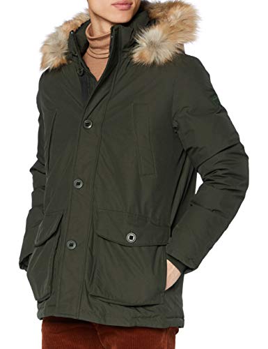 Wrangler The Parka Giacca, Rosin Green, L Uomo