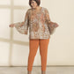 Blusa in Georgette fantasia Lizalù