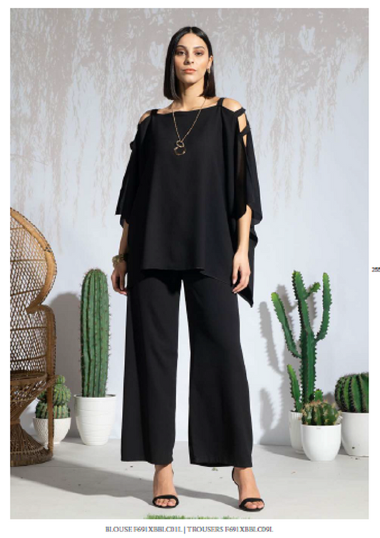 Blusa a mantella Lizalù