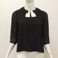 Camicia corta Akè bianca o nera