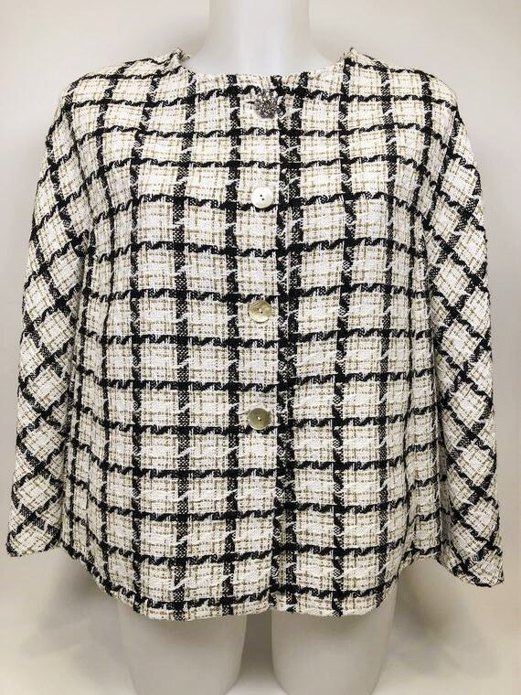 Giacca Chanel quadri Carla Ferroni