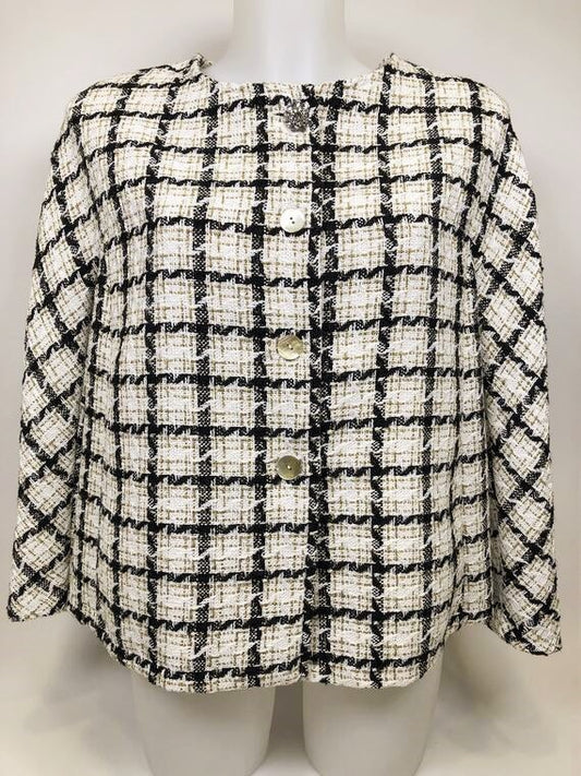 Giacca Chanel quadri Carla Ferroni